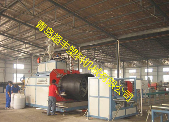 雙平壁鋼塑纏繞管生產線【組成】【優點】 雙平壁鋼塑纏繞管生產線【組成】【優點】